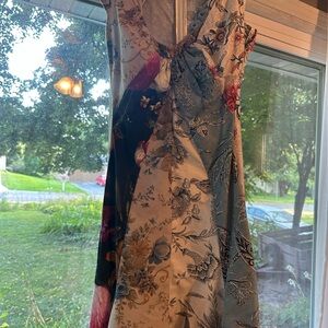 Marine Serre Floral Print Midi Length Dress